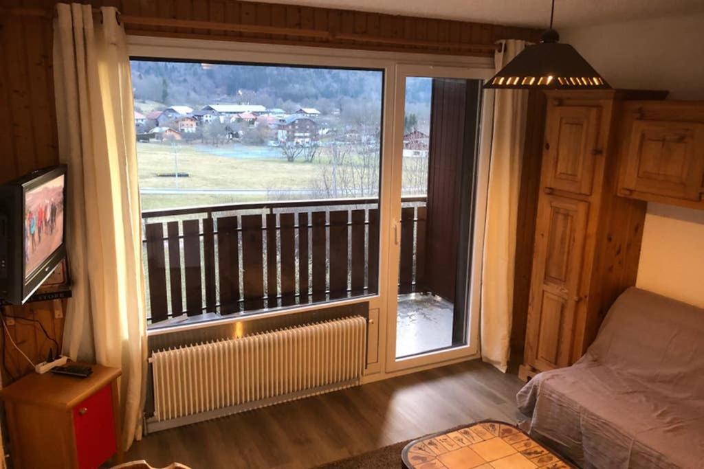 Thollon-les-Memises Studio Agreable Et Cosy Avec Vue Sur Les Memises מראה חיצוני תמונה