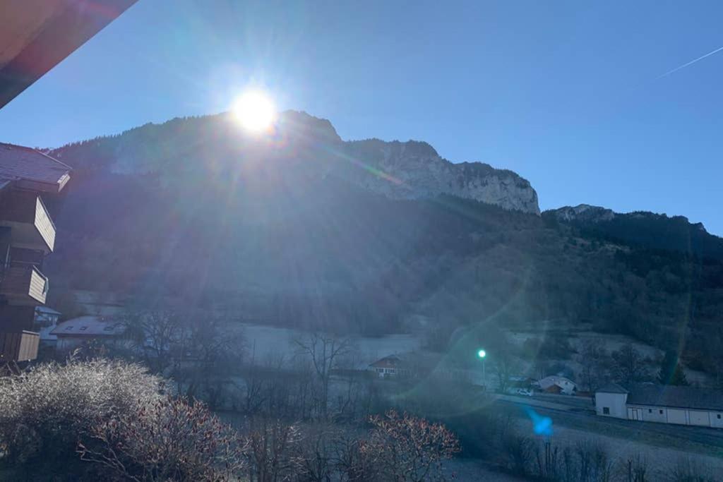 Thollon-les-Memises Studio Agreable Et Cosy Avec Vue Sur Les Memises מראה חיצוני תמונה